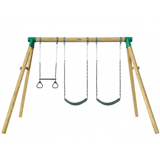 Lifespan Kids Wesley Double Swing With Trapeze